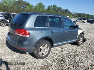 2006 Volkswagen Touareg 3.2L V6 with VIN WVGZG77L46D038386, listed as a Copart auction lot 52767505 with Not Provided miles and Salvage Title. Bid and sale history available at DreamBid. Image 3.