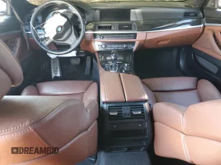 2013 BMW 5 Series 550i xDrive with VIN WBAFU9C59DDY72036, listed as a Copart auction lot 45280555 with 145,588 mi miles and Salvage Title. Bid and sale history available at carsss.com. Image 8.