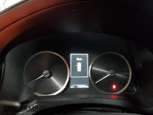2020 Lexus IS 300 with VIN JTHAA1D25L5106842, listed as a Copart auction lot 45951295 with 73,240 mi miles and Salvage title. Bid and sale history available at DreamBid. Image 9.