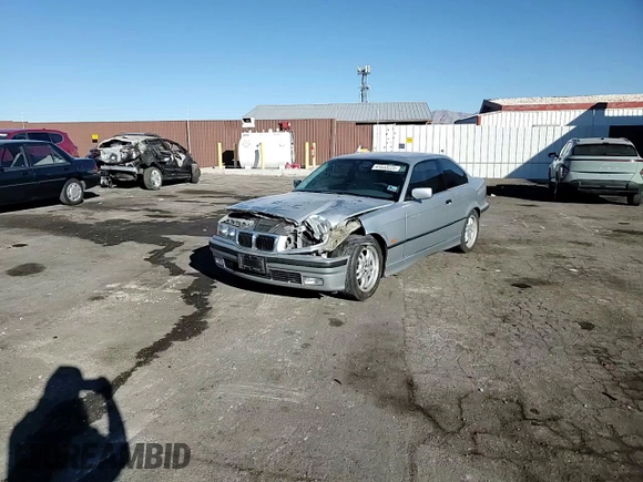 1997 BMW 3 Series 328is with VIN WBABG1329VET03924, listed as a Copart auction lot 41533225 with 96,208 mi miles and Salvage Title. Bid and sale history available at carsss.com. Image 10.