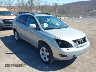 2008 Lexus RX 350 with VIN 2T2HK31U98C071341, listed as a IAAI auction lot 41829229 with 166,031 mi miles. Bid and sale history available at carsss.com. Image 1.