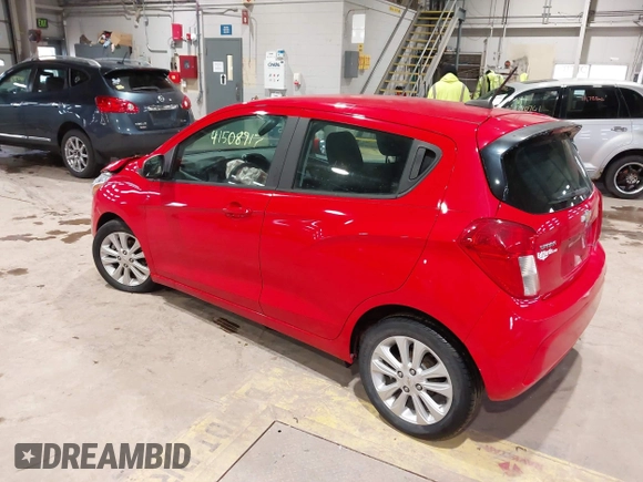 2017 Chevrolet Spark LT with VIN KL8CD6SA3HC738405, listed as a IAAI auction lot 41508917 with 35,172 mi miles and . Bid and sale history available at DreamBid. Image 3.