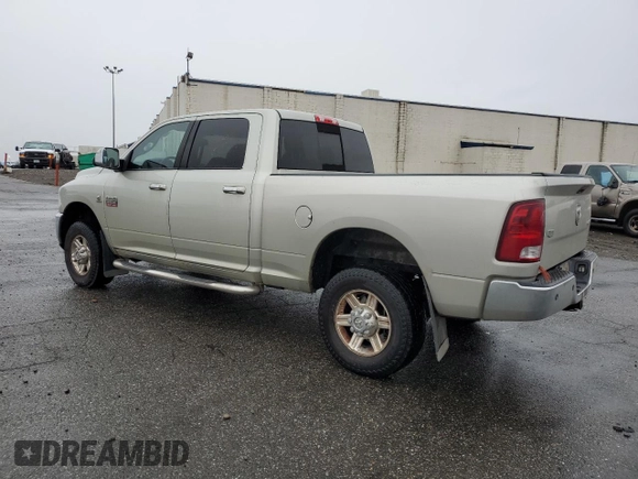 2010 Dodge Ram 2500 SLT with VIN 3D7UT2CL1AG188976, listed as a Copart auction lot 86336574 with 297,609 mi miles and Salvage Title. Bid and sale history available at carsss.com. Image 2.