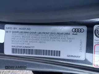 2018 Audi S7 Prestige with VIN WAU2FAFC4JN004777, listed as a Copart auction lot 41673215 with 53,221 mi miles and Salvage Title. Bid and sale history available at carsss.com. Image 12.