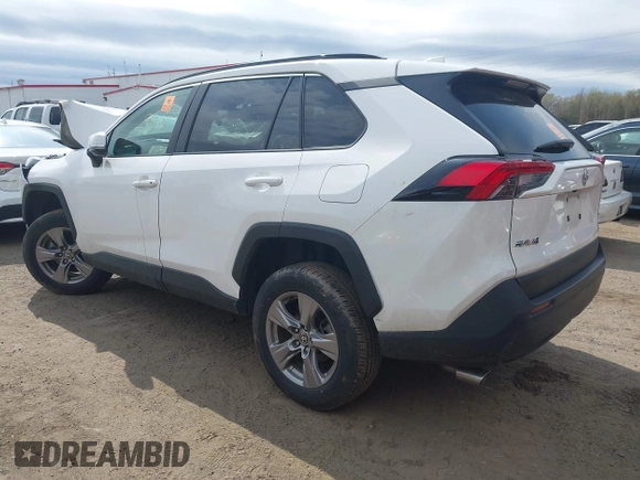 2024 Toyota RAV4 XLE with VIN 2T3P1RFV9RC408624, listed as a IAAI auction lot 41939006 with 23,848 mi miles. Bid and sale history available at carsss.com. Image 3.