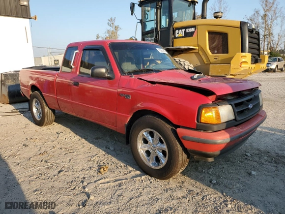 1996 Ford Ranger XLT with VIN 1FTCR14X9TPB07785, listed as a Copart auction lot 75954684 with 139,897 mi miles and Salvage Title. Bid and sale history available at carsss.com. Image 4.