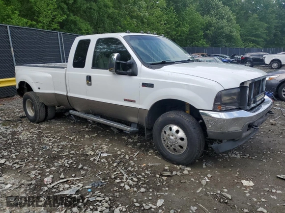 2004 Ford F-350 XL with VIN 1FTWX33P64EC85537, listed as a Copart auction lot 54480415 with Not provided miles and Salvage title. Bid and sale history available at DreamBid. Image 4.