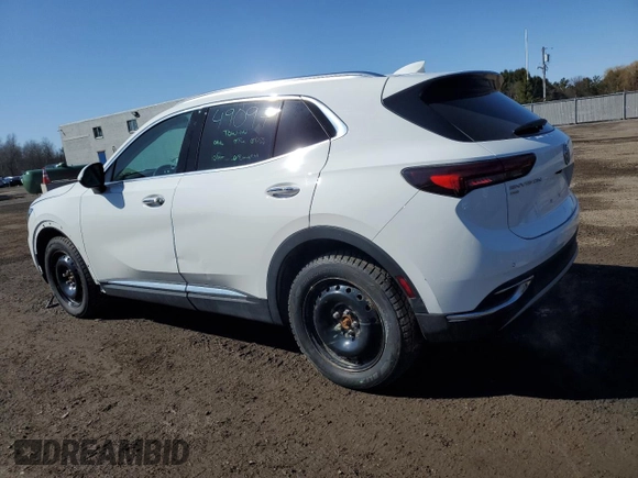 2021 Buick Envision Essence with VIN LRBFZPR4XMD136647, listed as a Copart auction lot 51456805 with 21,080 mi miles and Clean Title. Bid and sale history available at DreamBid. Image 2.