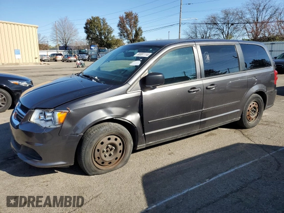 2016 Dodge Grand Caravan SE with VIN 2C4RDGBG0GR372923, listed as a Copart auction lot 80081114 with 261,191 mi miles and Clean Title. Bid and sale history available at DreamBid. Image 1.