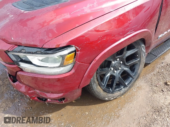 2022 Ram 1500 Laramie z VIN 1C6SRFJT0NN333200, wystawiony jako IAAI lot #42217219 z przebiegiem 27 332 mil mil oraz . Historia ofert i sprzedaży dostępna na DreamBid. Obrazek 6.