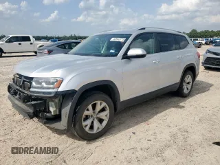 2018 Volkswagen Atlas S with VIN 1V2AP2CA0JC594538, listed as a Copart auction lot 63943215 with 133,909 mi miles and Salvage title. Bid and sale history available at DreamBid. Image 1.