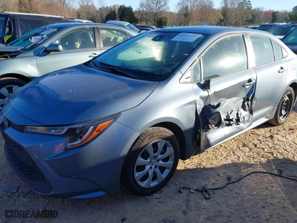 2021 Toyota Corolla LE with VIN JTDEPMAE0MJ186416, listed as a IAAI auction lot 41816266 with 49,220 mi miles. Bid and sale history available at carsss.com. Image 22.