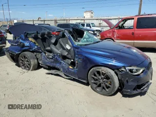 2016 BMW 3 Series 328i z VIN WBA8E9C54GK647335, wystawiony jako Copart lot #56513135 z przebiegiem Nie podano mil oraz Szkoda całkowita • Salvage title. Historia ofert i sprzedaży dostępna na DreamBid. Obrazek 4.