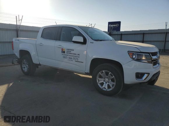 2020 Chevrolet Colorado 4WD LT with VIN 1GCGTCENXL1219946, listed as a Copart auction lot 76925024 with 121,388 mi miles and Salvage Title. Bid and sale history available at carsss.com. Image 4.