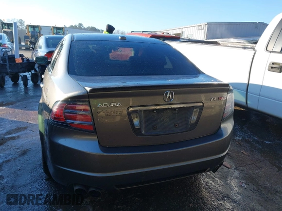 2008 Acura TL Type-S with VIN 19UUA765X8A013095, listed as a IAAI auction lot 41409923 with 248,910 mi miles. Bid and sale history available at carsss.com. Image 16.
