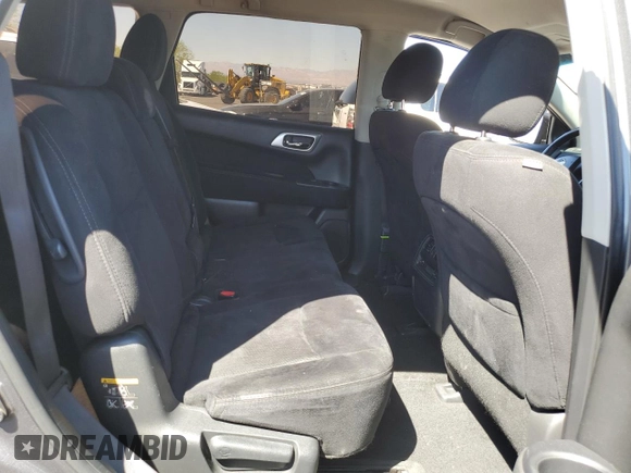 2015 Nissan Pathfinder SV z VIN 5N1AR2MN0FC672297, wystawiony jako Copart lot #57278785 z przebiegiem 85 083 mil mil oraz Szkoda całkowita • Salvage title. Historia ofert i sprzedaży dostępna na DreamBid. Obrazek 11.