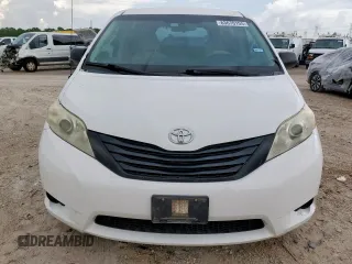 2011 Toyota Sienna with VIN 5TDZK3DC8BS026322, listed as a Copart auction lot 63670155 with Not provided miles and Salvage title. Bid and sale history available at DreamBid. Image 5.