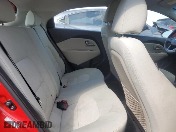 2013 Kia Rio LX with VIN KNADM5A36D6235563, listed as a Copart auction lot 52642405 with 126,034 mi miles and Salvage Title. Bid and sale history available at DreamBid. Image 10.