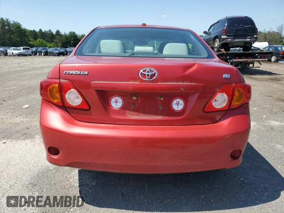 2010 Toyota Corolla with VIN 2T1BU4EE5AC533817, listed as a Copart auction lot 61977715 with 101,586 mi miles and Salvage title. Bid and sale history available at DreamBid. Image 6.