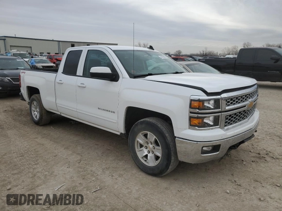 2015 Chevrolet Silverado 1500 LT with VIN 1GCVKREC8FZ165029, listed as a Copart auction lot 44789425 with 50,074 mi miles and Salvage Title. Bid and sale history available at carsss.com. Image 4.