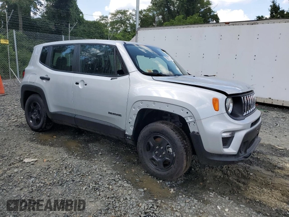 2021 Jeep Renegade Upland z VIN ZACNJDAB7MPN21479, wystawiony jako Copart lot #61556953 z przebiegiem Nie podano mil oraz Czysty tytuł • Clean title. Historia ofert i sprzedaży dostępna na DreamBid. Obrazek 4.