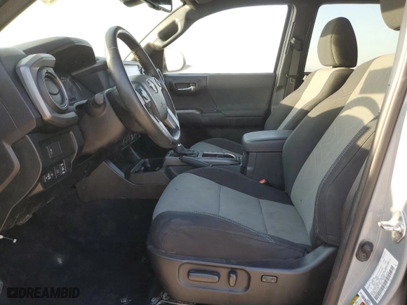 2021 Toyota Tacoma 2WD SR5 with VIN 5TFAZ5CN8MX107437, listed as a Copart auction lot 52557015 with 55,849 mi miles and Salvage Title. Bid and sale history available at carsss.com. Image 7.