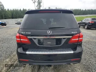 2017 Mercedes-Benz GLS 550 with VIN 4JGDF7DE7HA780580, listed as a Copart auction lot 64372904 with 141,331 mi miles and Salvage Title. Bid and sale history available at DreamBid. Image 6.