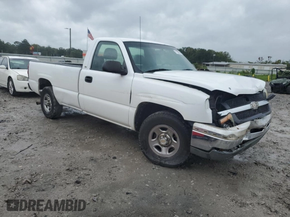 2003 Chevrolet Silverado 1500 with VIN 1GCEC14V83Z101862, listed as a Copart auction lot 71756724 with 243,452 mi miles and Salvage Title. Bid and sale history available at carsss.com. Image 4.