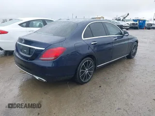 2021 Mercedes-Benz C 300 with VIN W1KWF8DB2MR637496, listed as a IAAI auction lot 41583647 with 38,746 mi miles and . Bid and sale history available at carsss.com. Image 4.