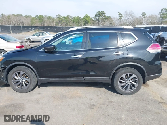 2016 Nissan Rogue SV with VIN 5N1AT2MV6GC789773, listed as a IAAI auction lot 41790816 with 94,901 mi miles and . Bid and sale history available at carsss.com. Image 14.
