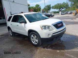 2011 GMC Acadia SLE z VIN 1GKKRPED6BJ310366, wystawiony jako IAAI lot #42291930 z przebiegiem 161 687 mil mil oraz . Historia ofert i sprzedaży dostępna na DreamBid. Obrazek 1.