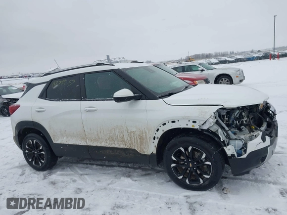 2023 Chevrolet TrailBlazer LT with VIN KL79MRSL8PB059963, listed as a IAAI auction lot 41277057 with 27,451 mi miles and . Bid and sale history available at DreamBid. Image 13.