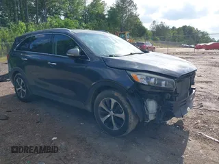 2016 Kia Sorento EX with VIN 5XYPHDA5XGG083093, listed as a IAAI auction lot 42138707 with 156,799 mi miles and . Bid and sale history available at DreamBid. Image 1.