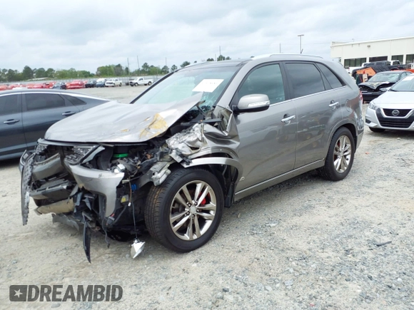 2014 Kia Sorento SX with VIN 5XYKWDA79EG440486, listed as a IAAI auction lot 41918486 with 167,288 mi miles and . Bid and sale history available at DreamBid. Image 17.