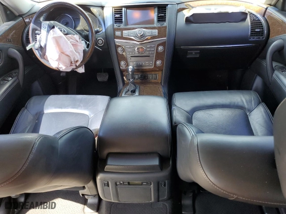 2016 Infiniti QX80 with VIN JN8AZ2ND2G9800679, listed as a Copart auction lot 47285425 with 115,713 mi miles and Salvage Title. Bid and sale history available at carsss.com. Image 8.