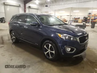 2017 Kia Sorento EX with VIN 5XYPHDA5XHG203718, listed as a Copart auction lot 49319725 with 62,189 mi miles and Salvage Title. Bid and sale history available at DreamBid. Image 4.