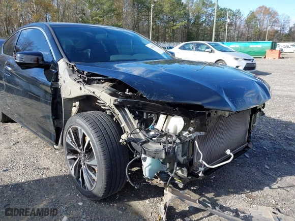 2017 Honda Accord Coupe EX-L V6 with VIN 1HGCT2B84HA007009, listed as a IAAI auction lot 41073715 with 114,869 mi miles. Bid and sale history available at carsss.com. Image 6.