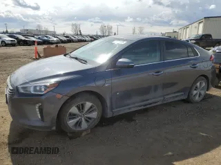 2018 Hyundai Ioniq Limited z VIN KMHC75LD8JU060649, wystawiony jako Copart lot #55171935 z przebiegiem 141 944 mil mil oraz Szkoda całkowita • Salvage title. Historia ofert i sprzedaży dostępna na DreamBid. Obrazek 1.