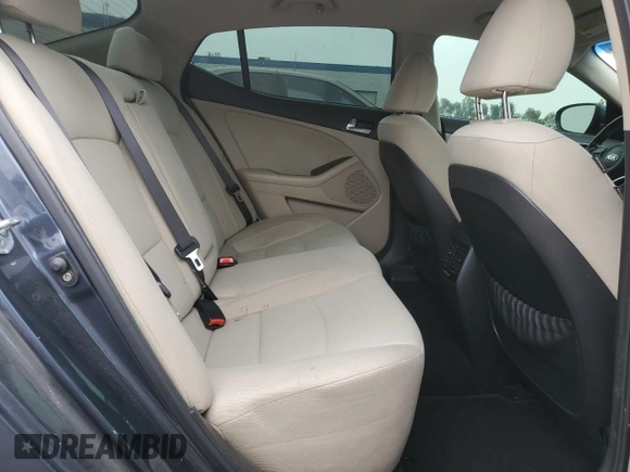 2015 Kia Optima with VIN KNAGM4AD2F5079501, listed as a Copart auction lot 55307585 with 113,136 mi miles and Salvage Title. Bid and sale history available at DreamBid. Image 10.