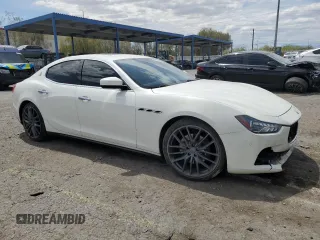 2017 Maserati Ghibli с VIN ZAM57XSA1H1197259, выставлен на аукционе Copart как лот 55272405 с пробегом 37 799 миль миль и Списание • Salvage title. История ставок и продаж доступна на DreamBid. Изображение 4.