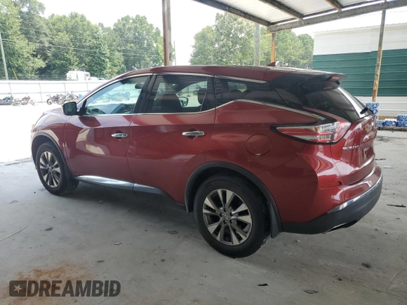 2016 Nissan Murano S with VIN 5N1AZ2MH2GN131753, listed as a Copart auction lot 62477655 with 137,886 mi miles and Clean title. Bid and sale history available at DreamBid. Image 2.