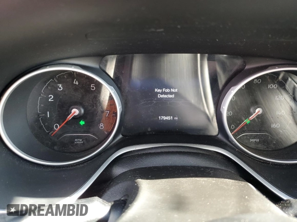 2018 Jeep Compass Altitude with VIN 3C4NJDBB2JT333149, listed as a Copart auction lot 47220945 with 179,451 mi miles and Salvage Title. Bid and sale history available at carsss.com. Image 9.
