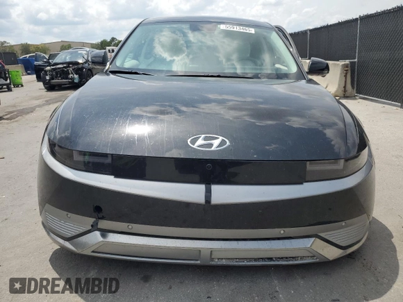 2024 Hyundai Ioniq 5 Limited with VIN KM8KR4DE8RU243715, listed as a Copart auction lot 55913465 with 6,364 mi miles and Salvage title. Bid and sale history available at DreamBid. Image 5.