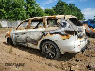 2014 Infiniti QX60 с VIN 5N1AL0MN4EC544956, выставлен на аукционе Copart как лот 59583785 с пробегом Не указан миль и Списание • Salvage title. История ставок и продаж доступна на DreamBid. Изображение 2.