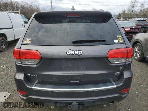 2015 Jeep Grand Cherokee Overland with VIN 1C4RJFCG0FC848046, listed as a Copart auction lot 49514795 with 212,688 mi miles and Clean title. Bid and sale history available at DreamBid. Image 6.
