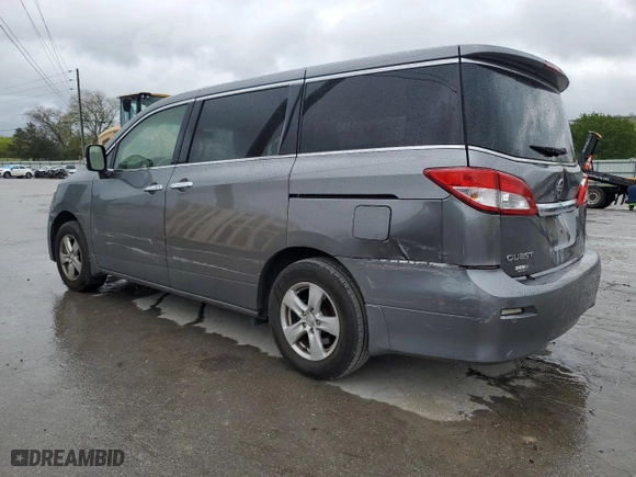 2015 Nissan Quest S with VIN JN8AE2KP3F9131489, listed as a Copart auction lot 48286484 with 109,128 mi miles. Bid and sale history available at carsss.com. Image 2.