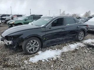 2020 Hyundai Sonata SEL with VIN 5NPEL4JA8LH053905, listed as a Copart auction lot 49446415 with 70,855 mi miles and Salvage Title. Bid and sale history available at carsss.com. Image 1.