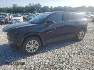 2020 Chevrolet Blazer LT with VIN 3GNKBCRS5LS550324, listed as a Copart auction lot 61206905 with 90,481 mi miles and Salvage title. Bid and sale history available at DreamBid. Image 1.