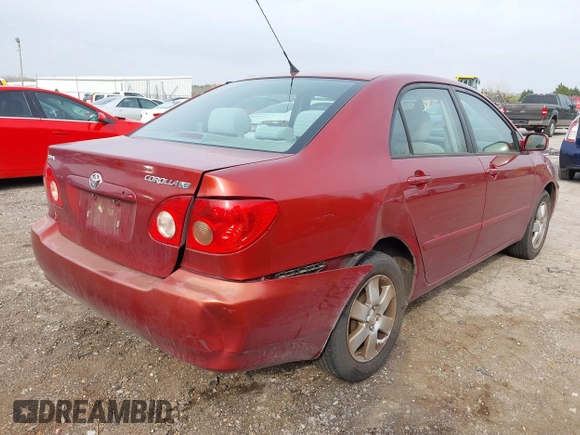 2008 Toyota Corolla CE with VIN 1NXBR32EX8Z981852, listed as a IAAI auction lot 41941244 with 142,898 mi miles and . Bid and sale history available at DreamBid. Image 4.