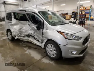 2020 Ford Transit Connect XLT z VIN NM0GE9F22L1447499, wystawiony jako Copart lot #63365055 z przebiegiem 53 564 mil mil oraz Nie do naprawy • Non repairable. Historia ofert i sprzedaży dostępna na DreamBid. Obrazek 4.